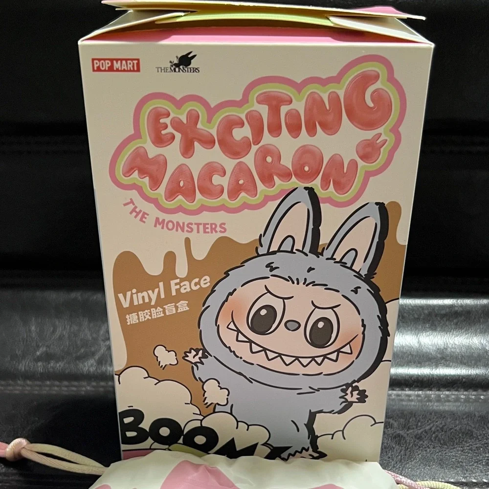 SESAME BEAN ~ EXCITING MACARON ~ AUTHENTIC LABUBU < POPMART - Picture 5 of 6